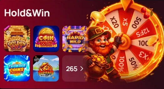 Коллекция Hold&Win : 265 слотов