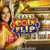 Слот Crazy Coin Flip — Evolution